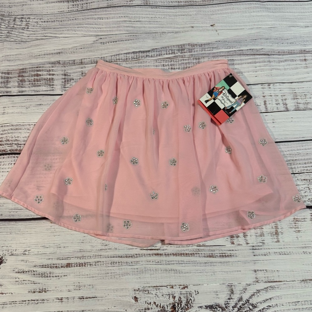 D-Signed Disney Style-diaries Collection Chiffon Skirt with Daisy Embellishment